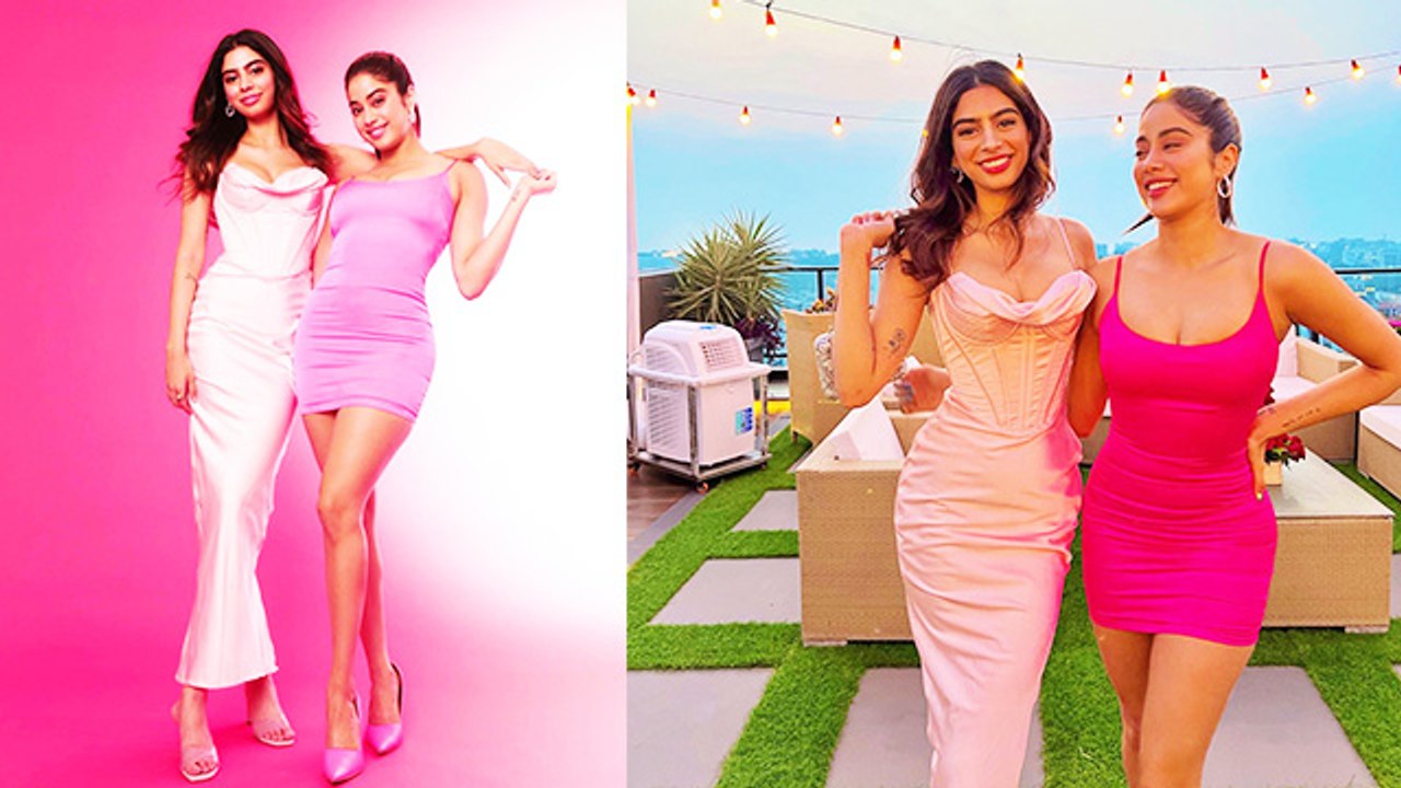 एक्ट्रेस जान्हवी कपूर ने बहन खुशी के साथ तस्वीरों के लिए दिए गजब के स्टाइलिश पोज, देखिए वीडियो