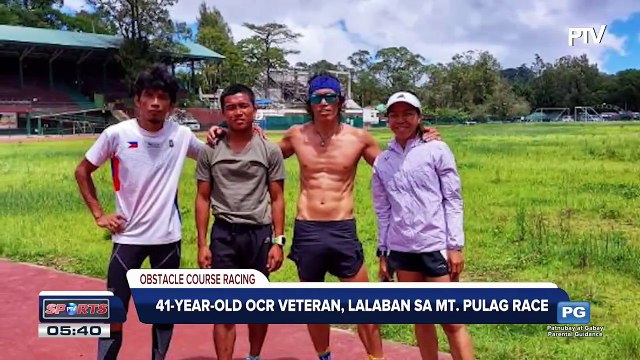 41-year-old OCR veteran, lalaban sa Mt. Pulag Race #PTVSports