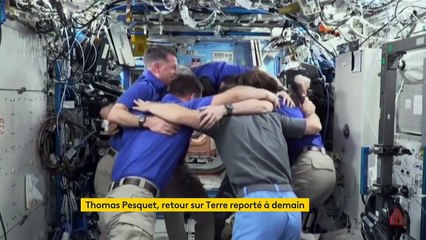 Espace : le retour de Thomas Pesquet sur Terre reporté à lundi