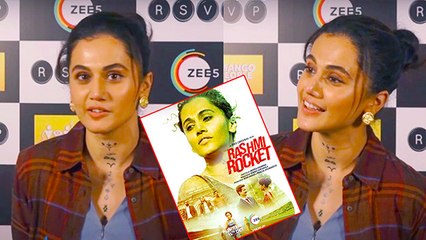 Download Video: Taapsee Pannu Gave A Befitting Reply On Screen Space And Gender Role Questions