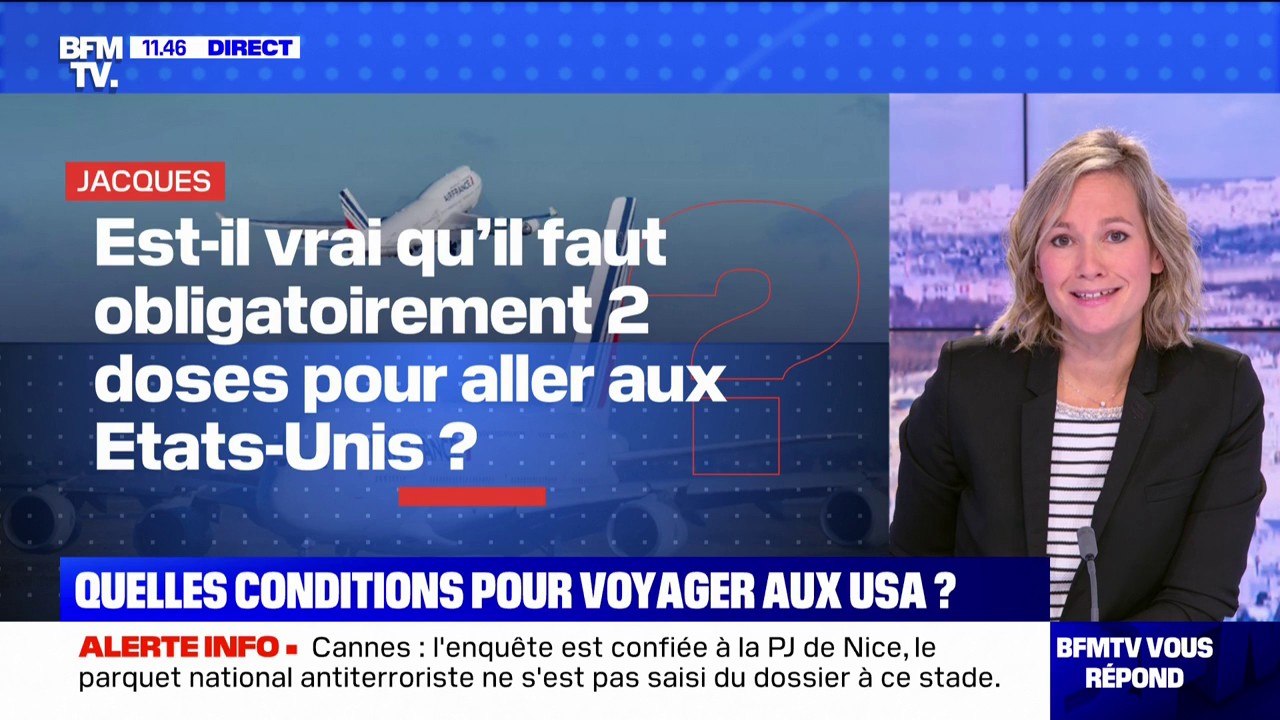 Covid-19: quelles sont les conditions pour voyager aux États-Unis? BFMTV répond à vos questions