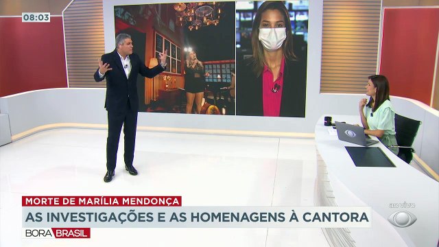 Durante o fim de semana, diversos artistas prestaram homenagens à cantora Marília Mendonça.