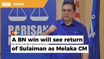 Sulaiman will return as Melaka CM should BN win, says Najib