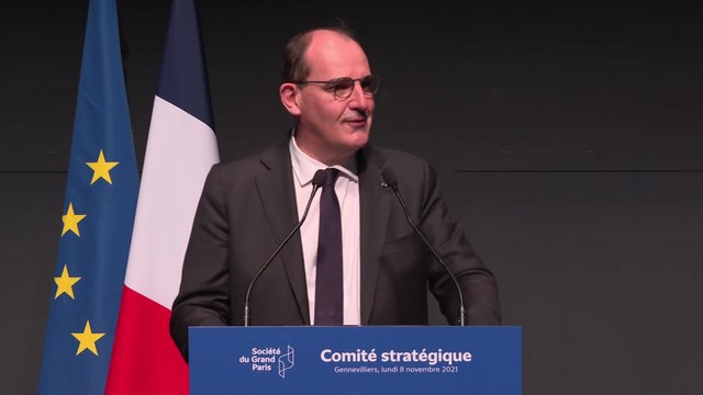Intervention du Premier ministre Jean Castex au Comité stratégique de la Société du Grand Paris