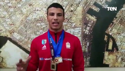 كريم عادل.. بطل مصري يحصل ذهبية وفضية في بطولة حوض البحر المتوسط للمصارعة الرومانية