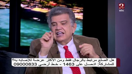 د. عاصم فرج يوضح أشكال الصلع عند الرجال والنساء وعلاقته بالوراثة