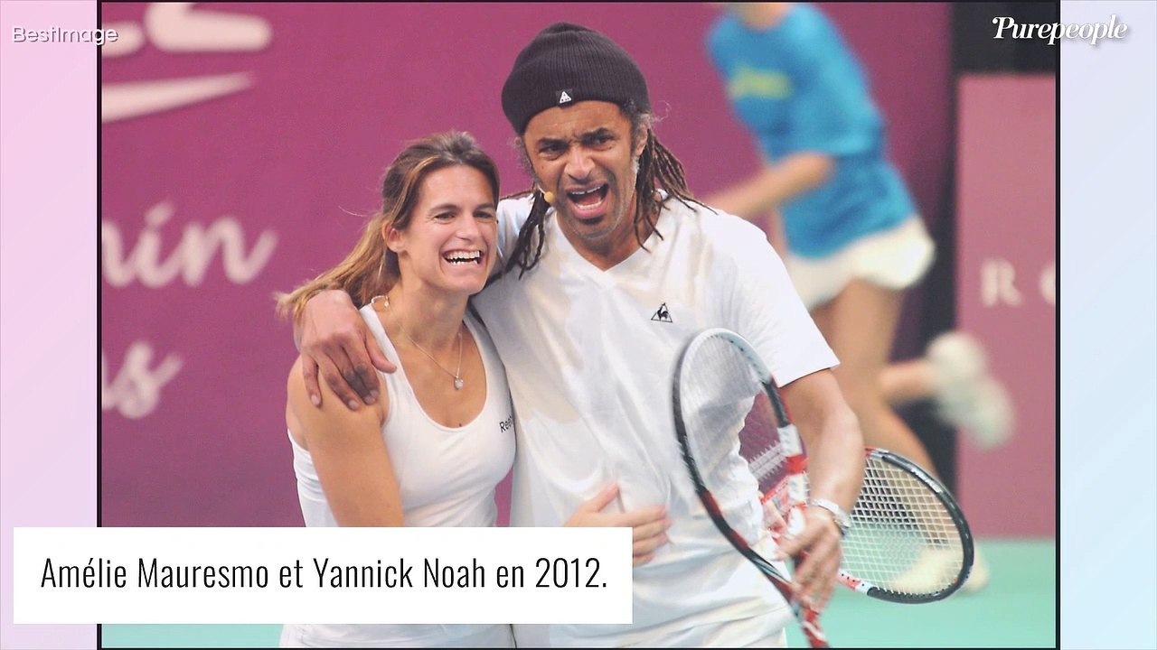 Yannick Noah se fait couper les cheveux par sa "sister", une immense championne de tennis