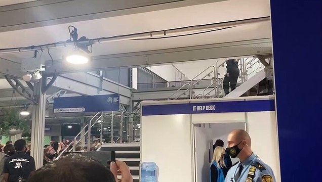 Barack Obama spotted in COP26 in Glasgow