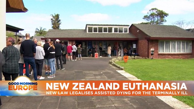 New Zealand legalises assisted dying for the terminally ill