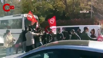 ANKARA'DA YÖK PROTESTOSU: 11 ÖĞRENCİ GÖZALTINA ALINDI