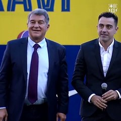 Bir rüya gerçek oldu: Xavi Hernandez, Barcelona'ya geri döndü