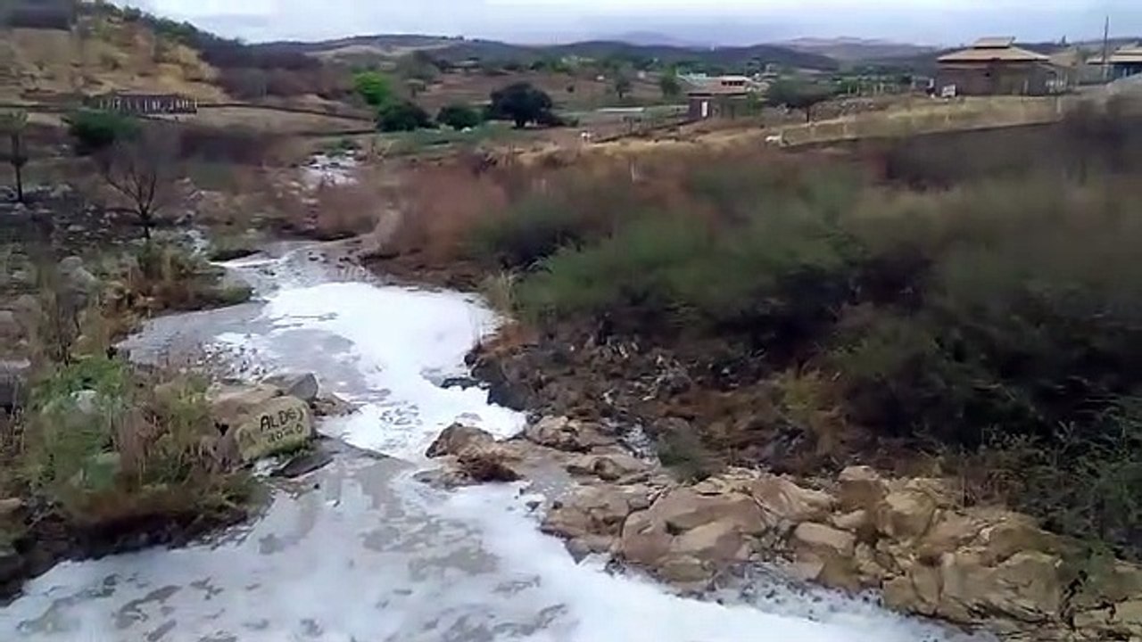 Chuvas na Serra do Horebe anima sertanejos e águas descem para açude de São José de Piranhas