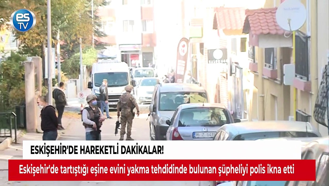 Eskişehir'de hareketli dakikalar!
