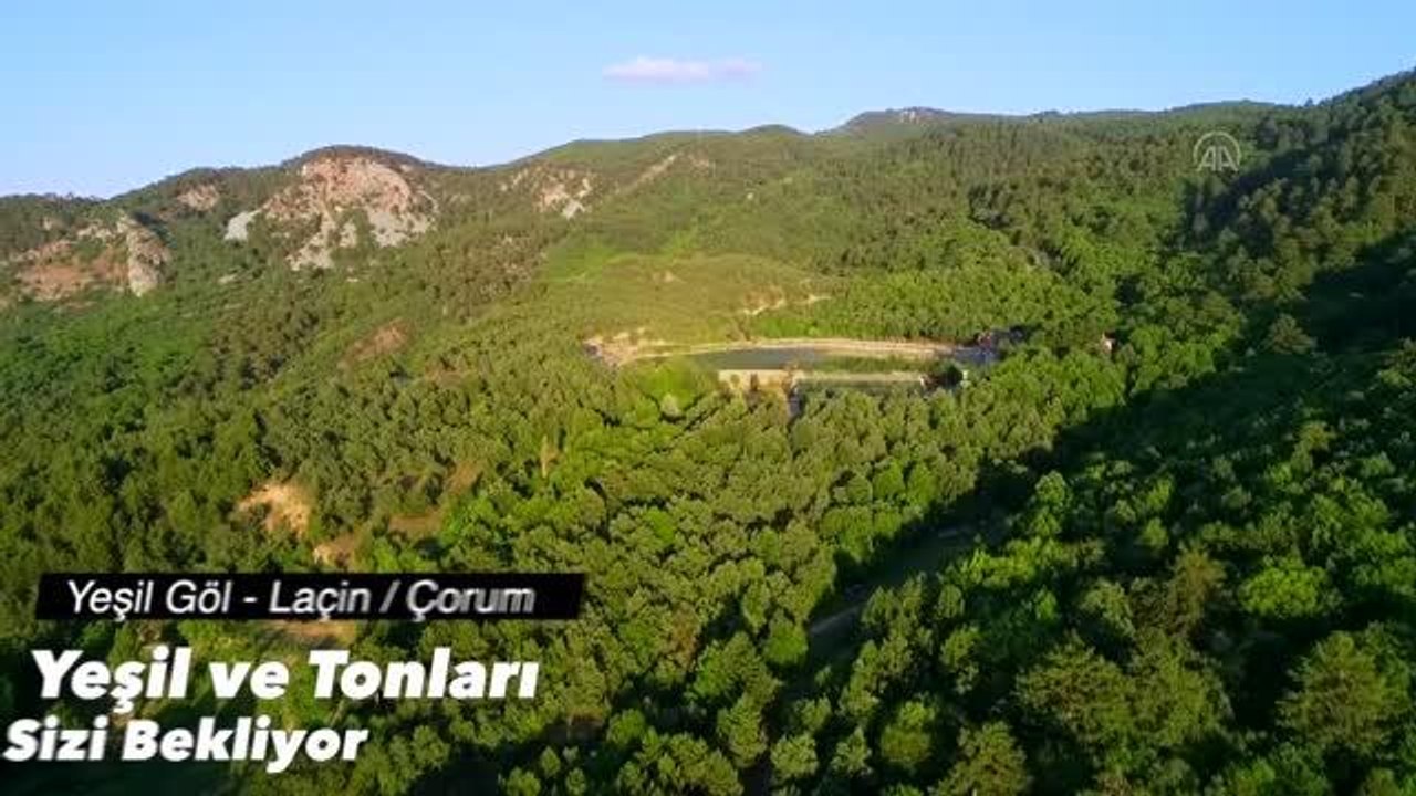 Son dakika! (DRONE) Saklı cenneti "Yeşil Göl" OKA'nın hibe desteğiyle turizme kazandırıldı
