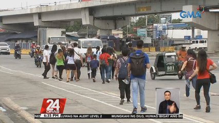 Limitasyong 70% capacity sa mga pampublikong sasakyan, tila nabalewala | 24 Oras