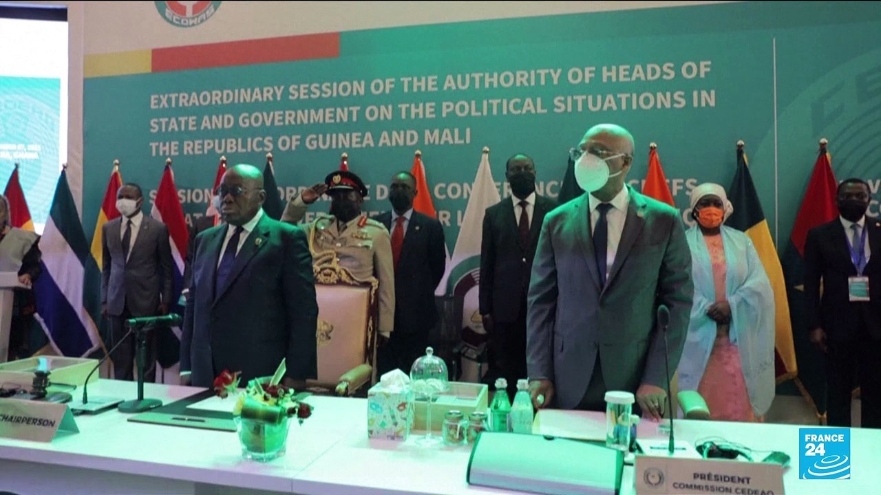 Mali : la Cédéao impose des sanctions individuelles aux membres de la junte