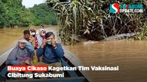 Buaya Cikaso Kagetkan Tim Vaksinasi Cibitung Sukabumi