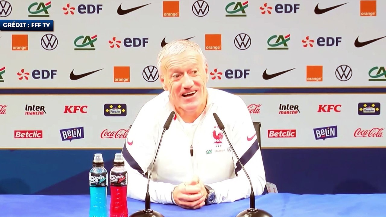 Didier Deschamps s'amuse du buzz autour de Jonathan Clauss