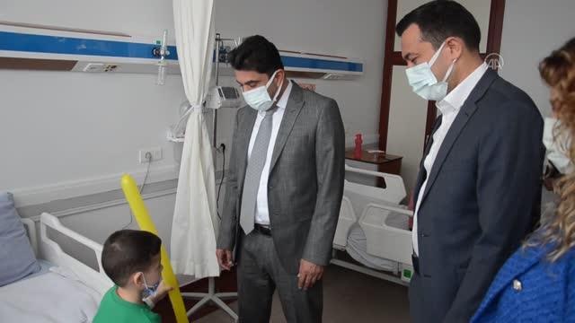 Son dakika haber! Lösemili çocuklara kitap ve balon hediye edildi