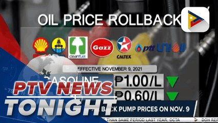 Download Video: Oil firms to roll back pump prices on Nov. 9