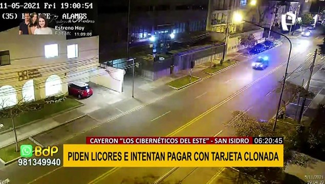 “Los cibernéticos del este : banda internacional intentó pagar licores con tarjeta clonada