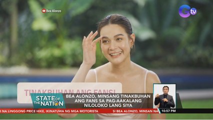 Bea Alonzo, minsang tinakbuhan ang fans sa pag-aakalang niloloko lang siya | SONA