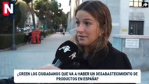 ¿Creen los ciudadanos que habrá desabastecimiento en España?