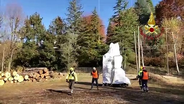 Terminate le operazioni per il recupero della cabina precipitata a Mottarone - Video dei Vigili del fuoco