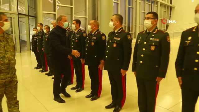 Milli Savunma Bakanı Akar, 8 Kasım Zafer Günü kutlamalarına katıldıMilli Savunma Bakanı Hulusi Akar: Ermenistan, düşmanlığı bırakıp geleceğe...