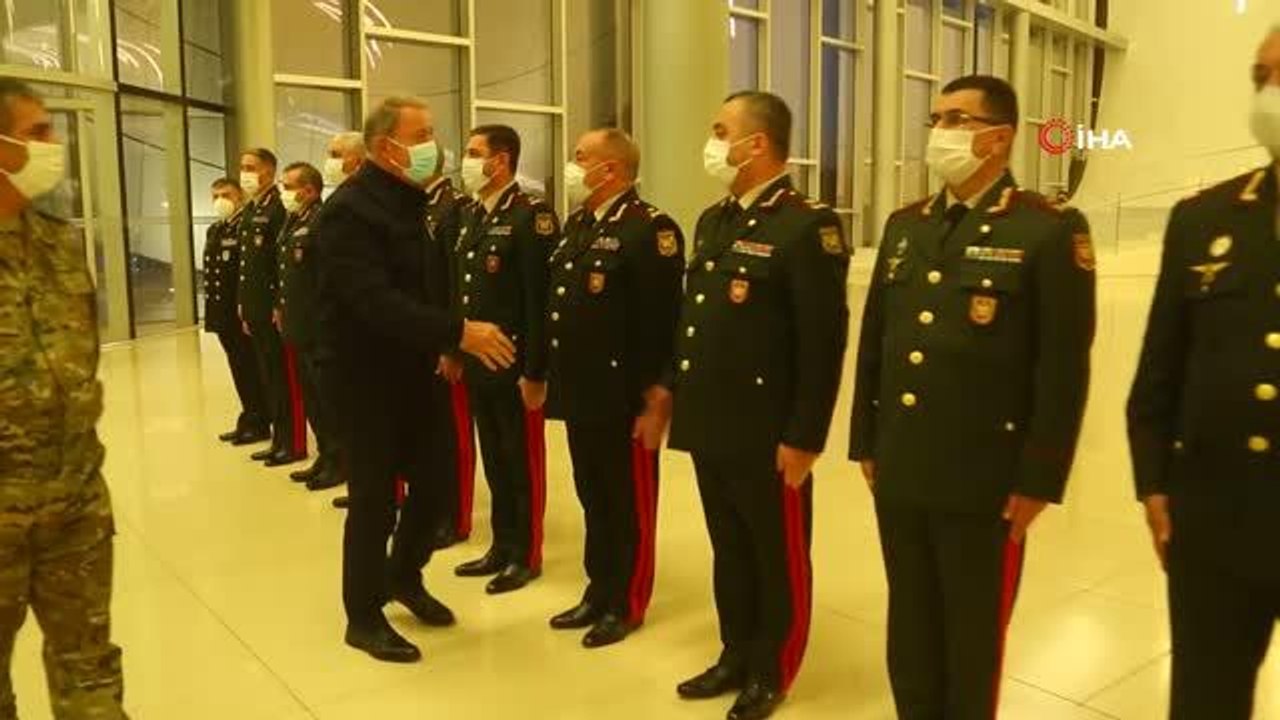 Milli Savunma Bakanı Akar, "8 Kasım Zafer Günü" kutlamalarına katıldıMilli Savunma Bakanı Hulusi Akar: "Ermenistan, düşmanlığı bırakıp geleceğe...