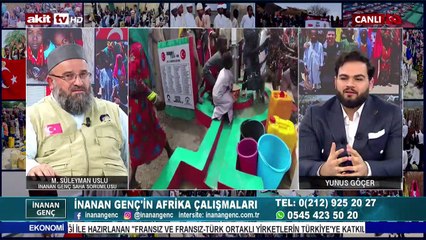 İnanan Genç'in Afrika çalışmaları