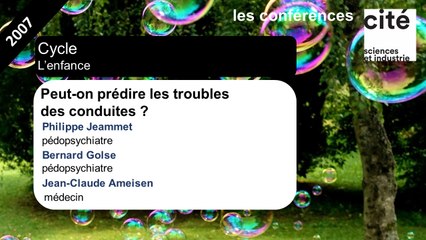 Peut-on prédire les troubles des conduites ?