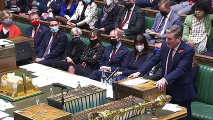 Labour: Johnson 'running scared' after 'devaluing the rules'