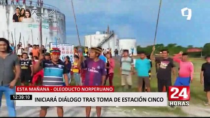 Oleoducto norperuano: se iniciará diálogo con pobladores tras toma de Estación 5
