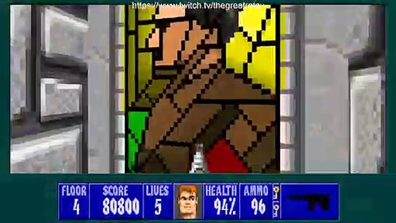 Chatzu Plays Wolfenstein 3D Episode 6 Part 1 - The Kitchen Sink