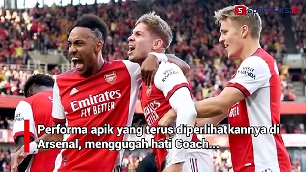 Konsisten Tampil Apik di Arsenal, Smith Rowe Akhirnya Perkuat Inggris