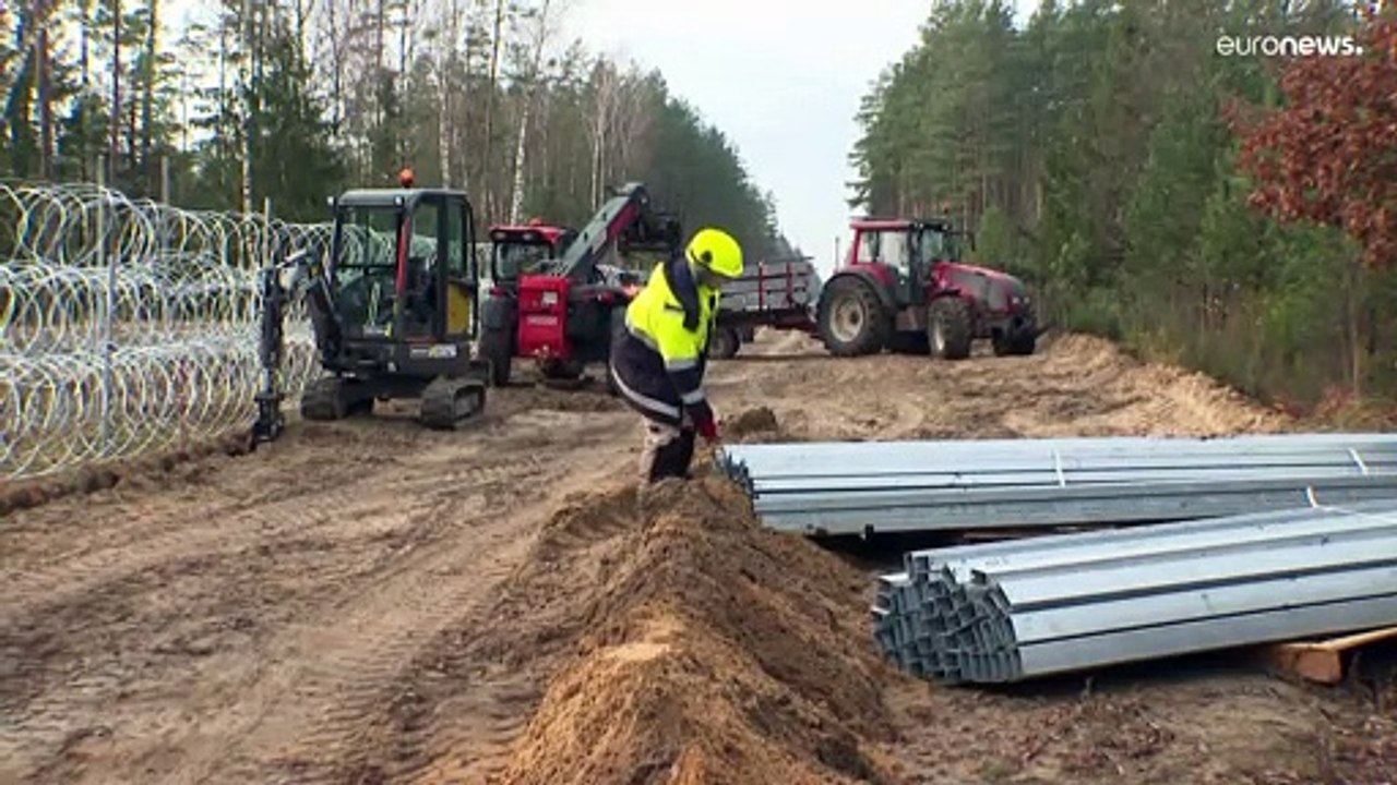 Litauen sichert Grenze zu Belarus