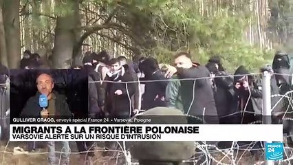 Des milliers de migrants massés à la frontière polonaise, Varsovie craint l'escalade