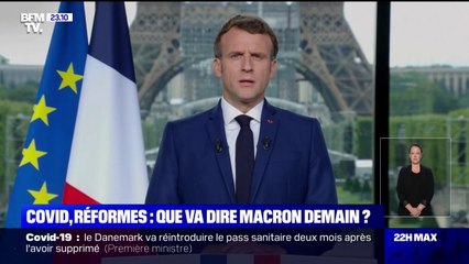 Covid-19, réformes, reprise économique... Les thématiques qu'Emmanuel Macron envisage d'aborder dans son allocution