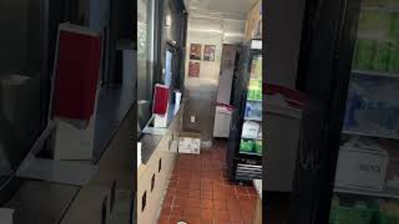 Sheriffs Bust Drive Through Customer
