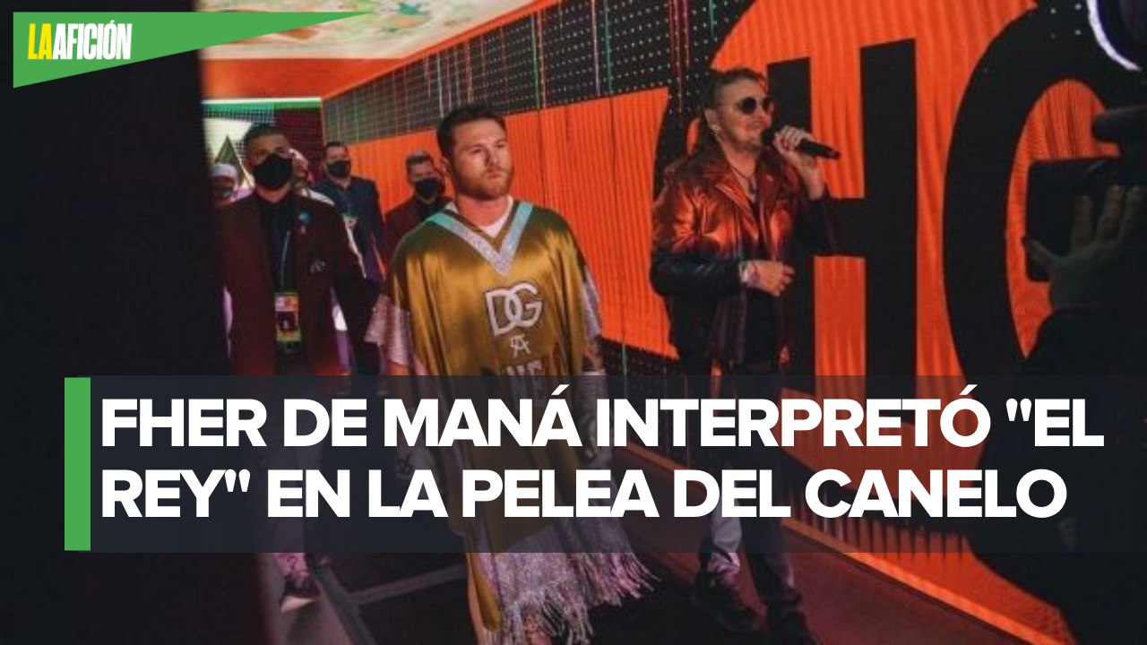 Canelo Álvarez entra con _El Rey_ a su pelea contra Caleb Plant