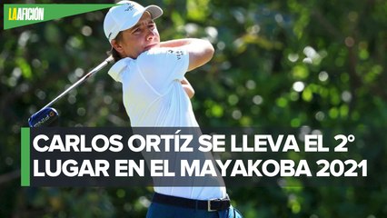 El mexicano Carlos Ortiz consigue el segundo lugar en el Mayakoba Golf Classic