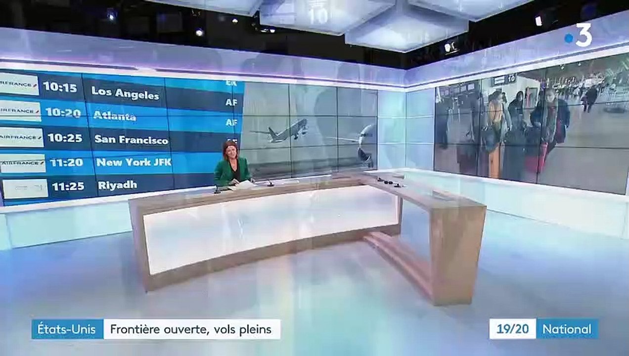 Covid-19 : les États-Unis rouvrent leurs frontières pour le plus grand plaisir des Français