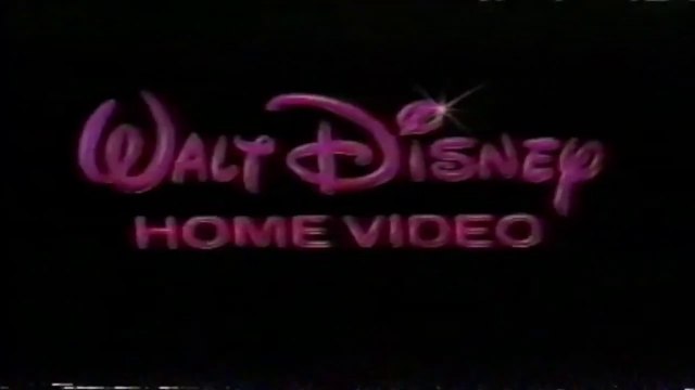 Abertura do VHS Disney Aladdin, O Resgate 1995