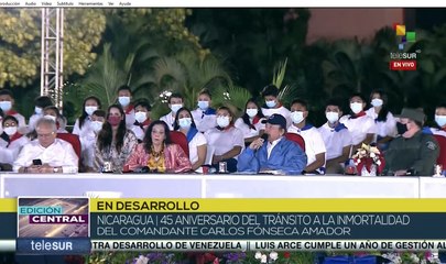 Daniel Ortega: Carlos Fonseca Amador nunca muere