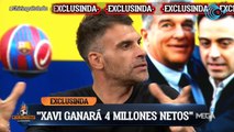 Xavi ganará 4 millones netos