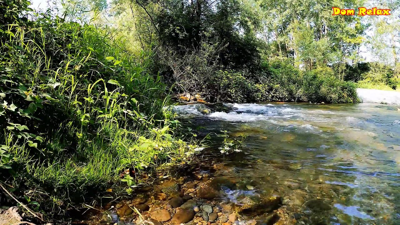 The natural sound of the murmuring spring water helps quickly fall into a deep - meditation - Yoga