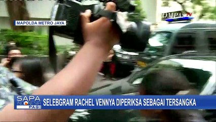 Usai Diperiksa Sebagai Tersangka, Rachel Vennya Bungkam Saat Ditanyai Awak Media