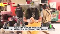 Realizan operativo en Penal de Lurigancho