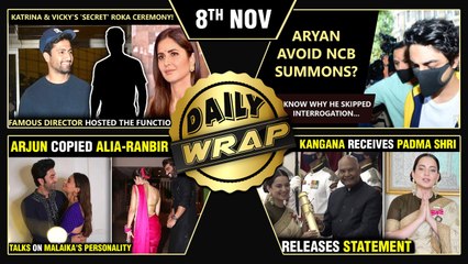 Kangana Honoured WIth Padma Shri, Katrina & Vicky's Roka, Salman's Epic Reaction | TOP 10 NEWS